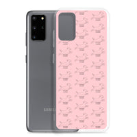 Wocker Cocker - Working Cocker Spaniel - Samsung Phone Case - Pink