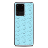Wocker Cocker - Working Cocker Spaniel - Samsung Phone Case - Light Blue