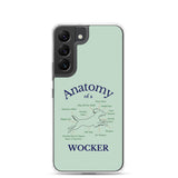 Anatomy of a Wocker - Working Cocker Spaniel - Samsung Phone Case - Green
