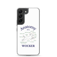 Anatomy of a Wocker - Working Cocker Spaniel - Samsung Phone Case - White