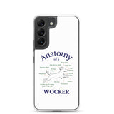 Anatomy of a Wocker - Working Cocker Spaniel - Samsung Phone Case - White