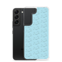 Cocker Spaniel Samsung Phone Case - Light Blue