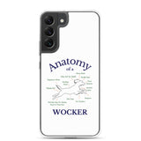 Anatomy of a Wocker - Working Cocker Spaniel - Samsung Phone Case - White