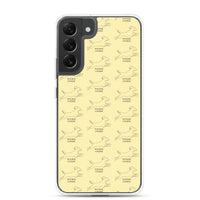 Wocker Cocker - Working Cocker Spaniel - Samsung Phone Case - Pale Yellow