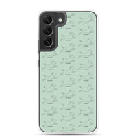 Cocker Spaniel Samsung Phone Case - Light Green