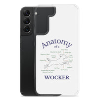 Anatomy of a Wocker - Working Cocker Spaniel - Samsung Phone Case - White