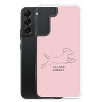 Wocker Cocker - Working Cocker Spaniel - Samsung Phone Case - Pink