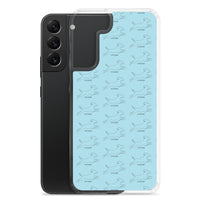 Cocker Spaniel Samsung Phone Case - Light Blue