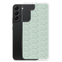 Cocker Spaniel Samsung Phone Case - Light Green