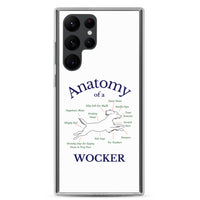 Anatomy of a Wocker - Working Cocker Spaniel - Samsung Phone Case - White