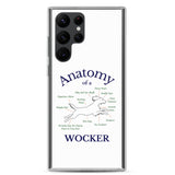 Anatomy of a Wocker - Working Cocker Spaniel - Samsung Phone Case - White