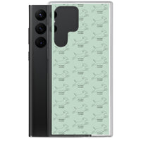 Wocker Cocker - Working Cocker Spaniel - Samsung Phone Case - Pale Green