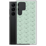 Wocker Cocker - Working Cocker Spaniel - Samsung Phone Case - Pale Green