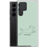 Wocker - Working Cocker Spaniel - Samsung Phone Case - Pale Green