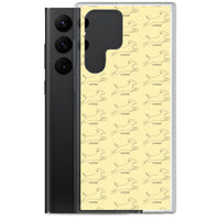 Cocker Spaniel Samsung Phone Case - Soft Yellow