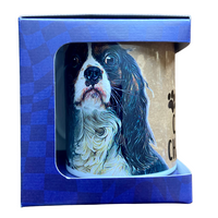 A House is not a Home Without a Cavalier King Charles Spaniel Mug in a box