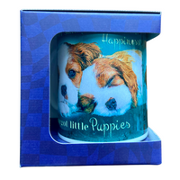 Spaniel Puppies Mug in box