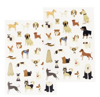 Different dog breed temporary tattoos