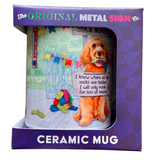 Sock Monster Spaniel Mug in box
