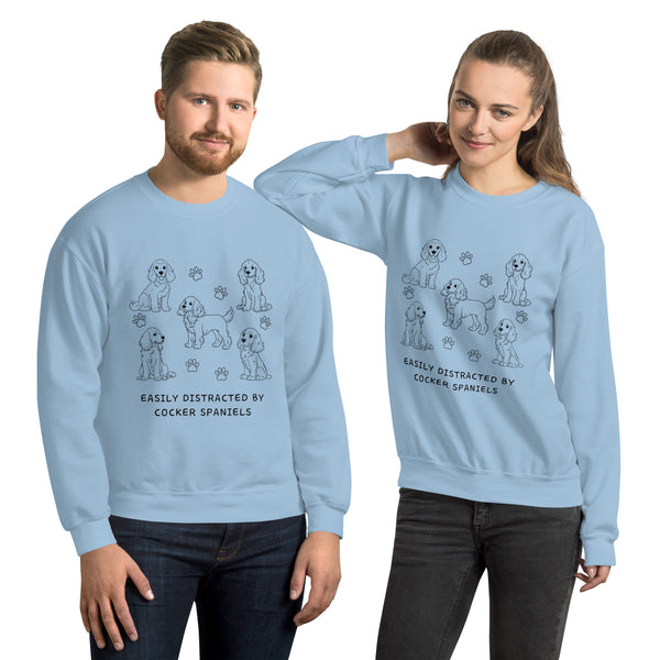 cocker spaniel sweatshirt