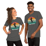 Unisex springer retro style t-shirt