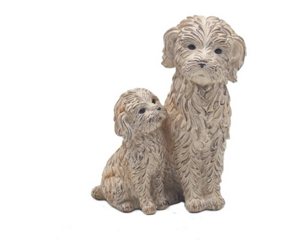 Waggy Tails Mum and Puppy Cockapoo Spaniel / Ornament