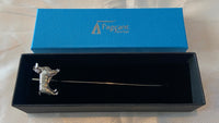 Pewter Springer Spaniel Bookmark
