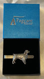 springer spaniel tie clip