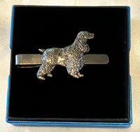 spaniel tie clip