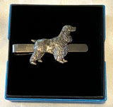 spaniel tie clip