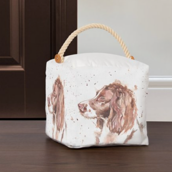 Springer Spaniel doorstop