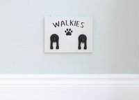 Walkies - Dog Tail Wall Hooks