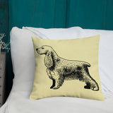 Cocker Spaniel Cushion