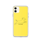 Wocker - Working Cocker Spaniel - iPhone Case - Yellow