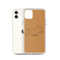 Wocker - Working Cocker Spaniel - iPhone Case - Tan