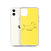 Wocker - Working Cocker Spaniel - iPhone Case - Yellow