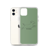 Wocker - Working Cocker Spaniel - iPhone Case - Green