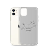 Wocker Cocker - Working Cocker Spaniel - iPhone Case - Grey