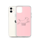 Wocker Cocker - Working Cocker Spaniel - iPhone Case - Pink