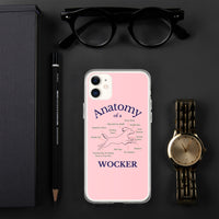 Anatomy of a Wocker - Working Cocker Spaniel - iPhone Case - Pink
