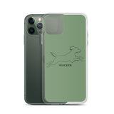 Wocker - Working Cocker Spaniel - iPhone Case - Green