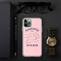 Anatomy of a Wocker - Working Cocker Spaniel - iPhone Case - Pink
