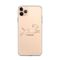 Wocker - Working Cocker Spaniel - iPhone Case - Clear