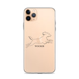 Wocker - Working Cocker Spaniel - iPhone Case - Clear