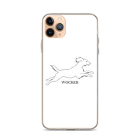 Wocker - Working Cocker Spaniel - iPhone Case - White