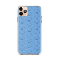 Wocker Cocker - Working Cocker Spaniel - iPhone Case - Blue
