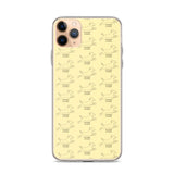Wocker Cocker - Working Cocker Spaniel - iPhone Case - Pale Yellow