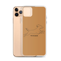Wocker - Working Cocker Spaniel - iPhone Case - Tan