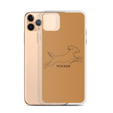 Wocker - Working Cocker Spaniel - iPhone Case - Tan