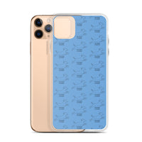 Wocker Cocker - Working Cocker Spaniel - iPhone Case - Blue